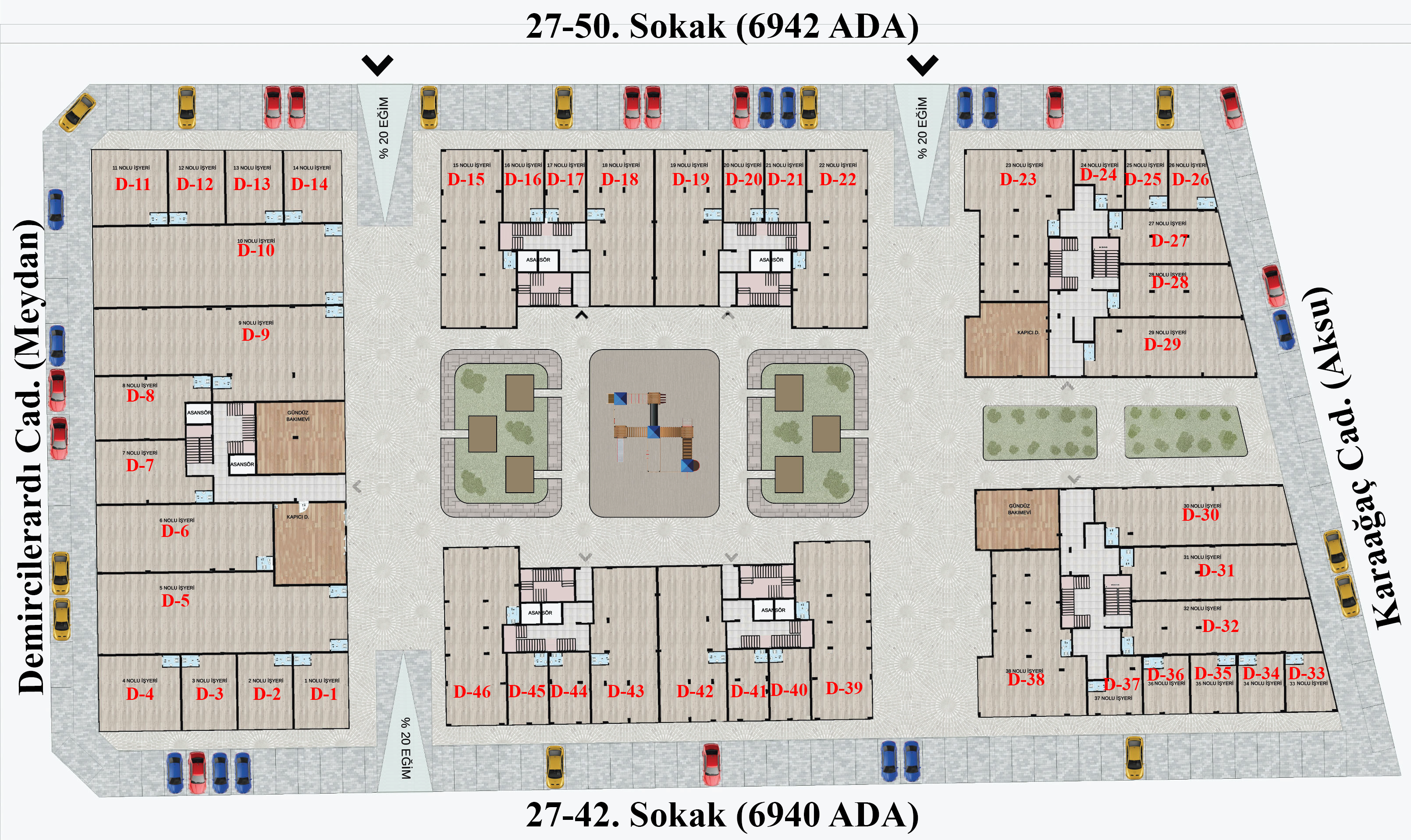 Dükkan Vaziyet Planı